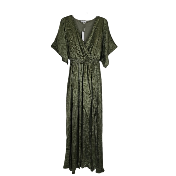 Baltic Born Dresses & Skirts - Baltic Born Olive Green Maxi Dress